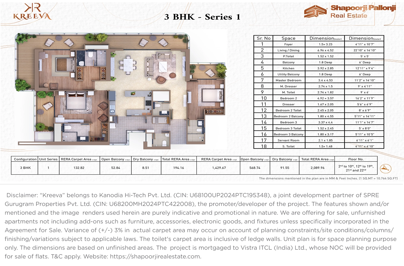 The-Dualis-Unit-Plan-Isometric-view-3BHK
